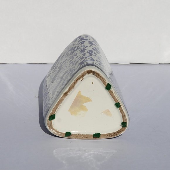 Exquisite Italian Hand-Painted Blue & White Syrup Tamarind Jar Unique Folk Art - Picture 6 of 6